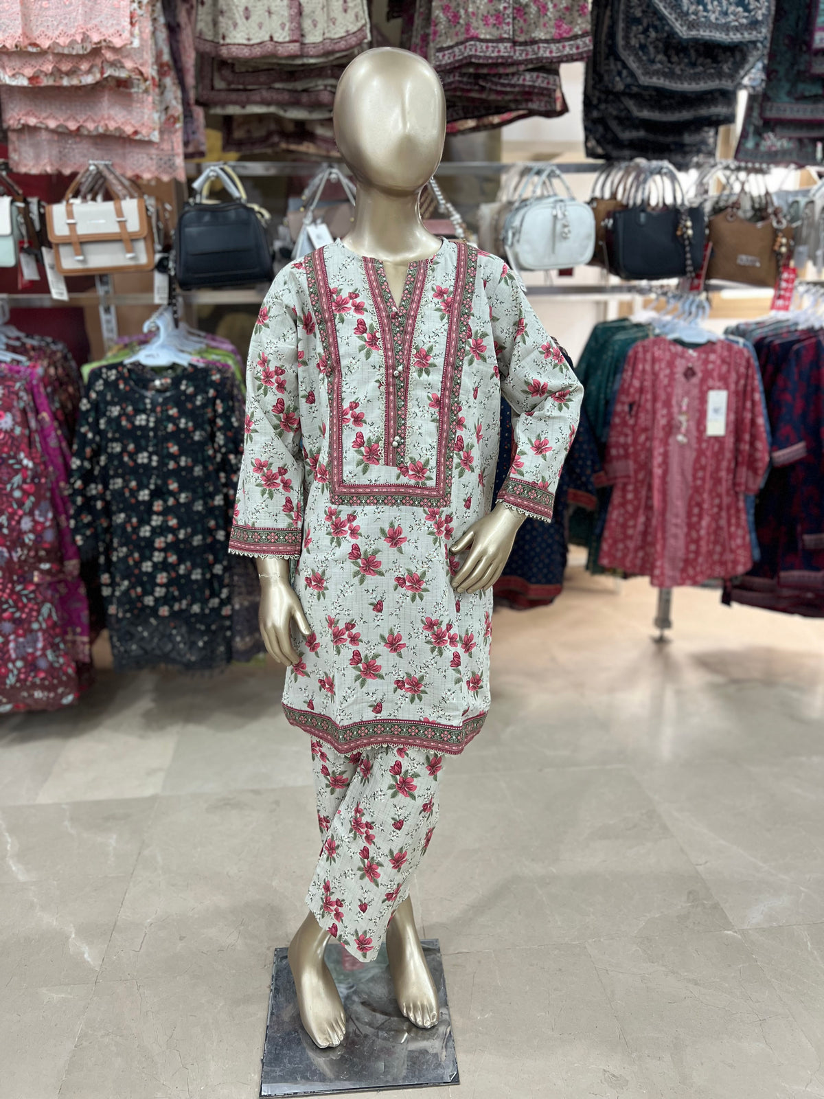 Bin Saeed Kids Winter Khaddar 2-Piece Suit