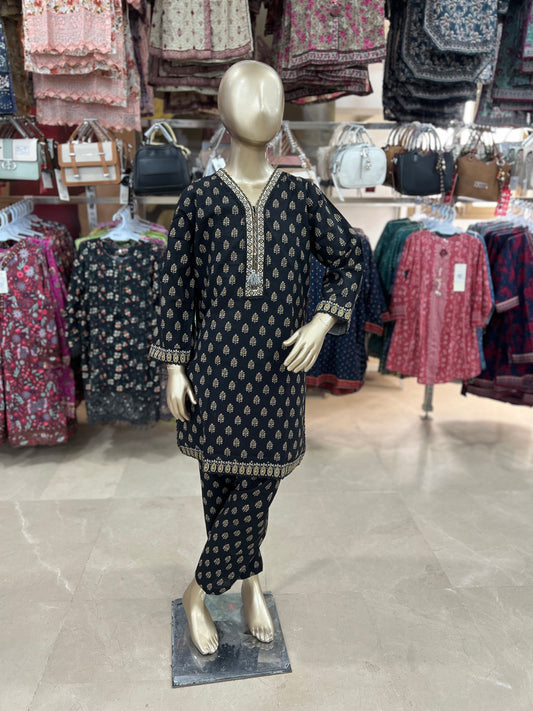 Bin Saeed Kids Winter Khaddar 2-Piece Suit