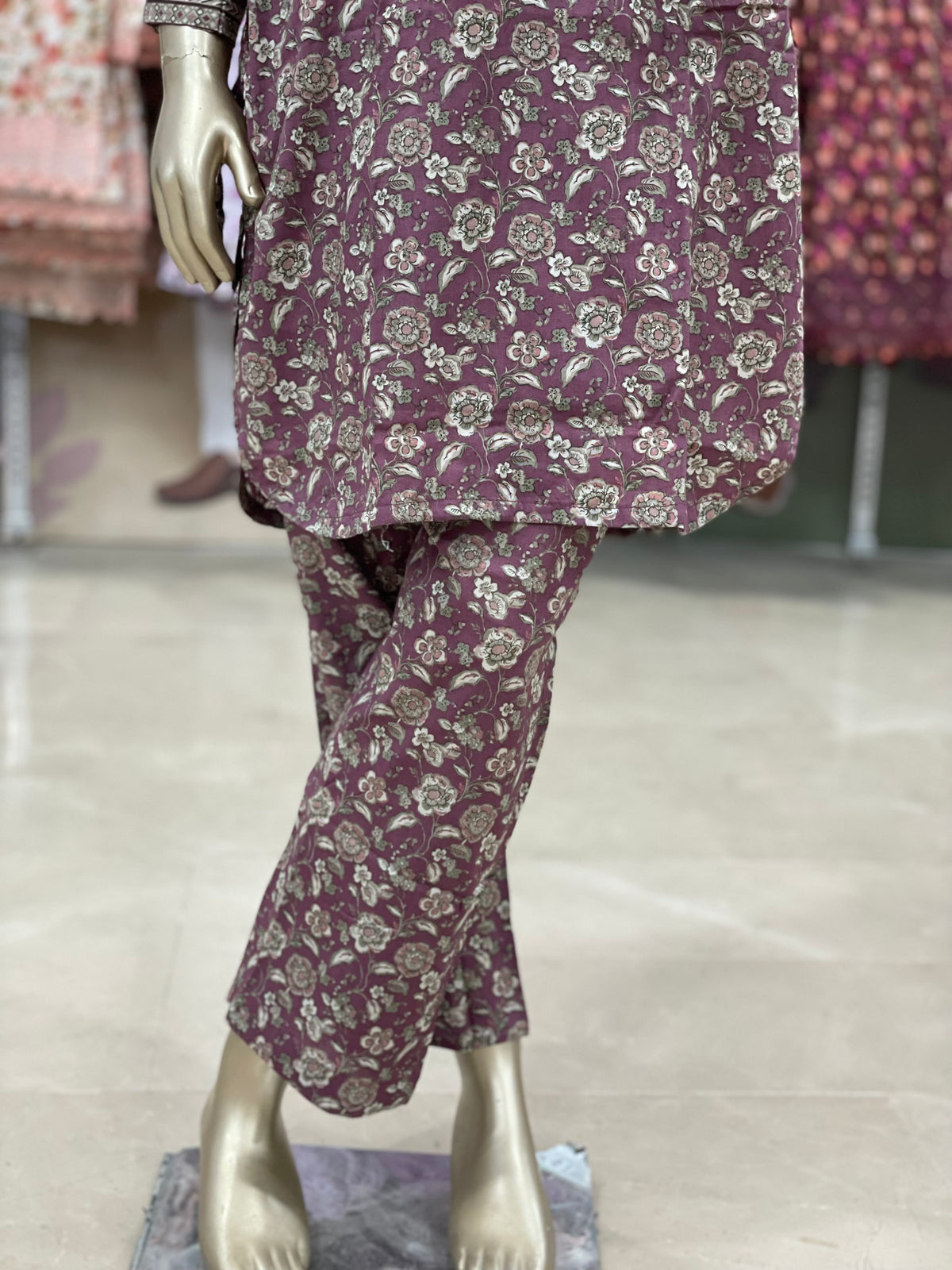 Girls’ Printed 2-Piece Lawn Suit