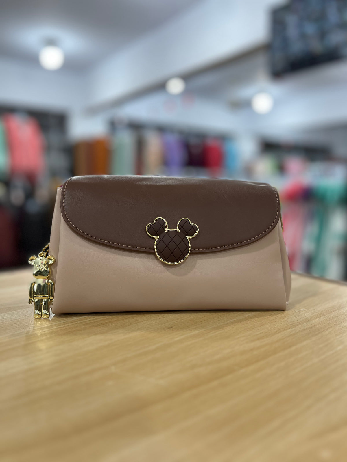China Imported Premium Crossbody Purse with Long Belt