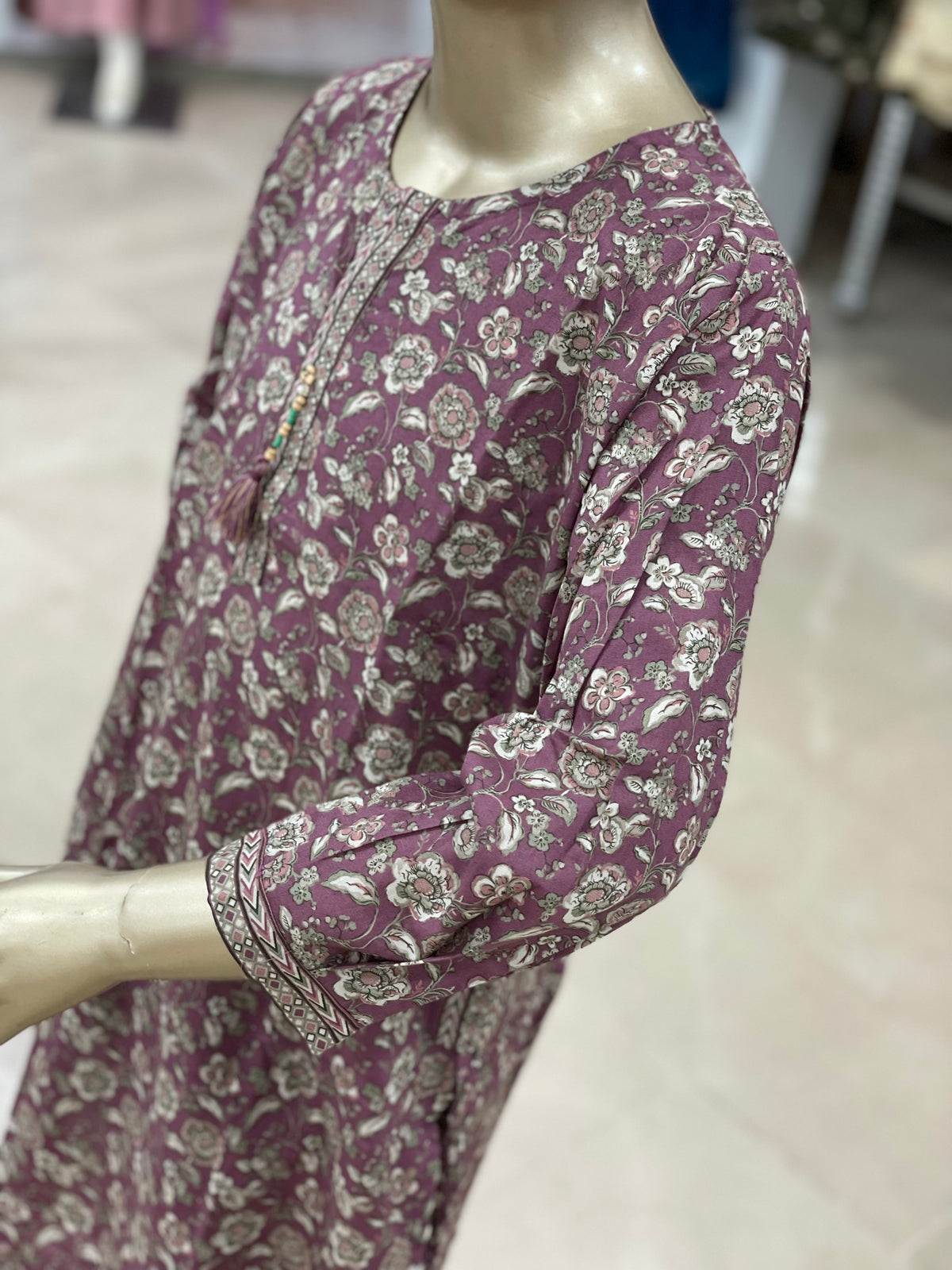Girls’ Printed 2-Piece Lawn Suit