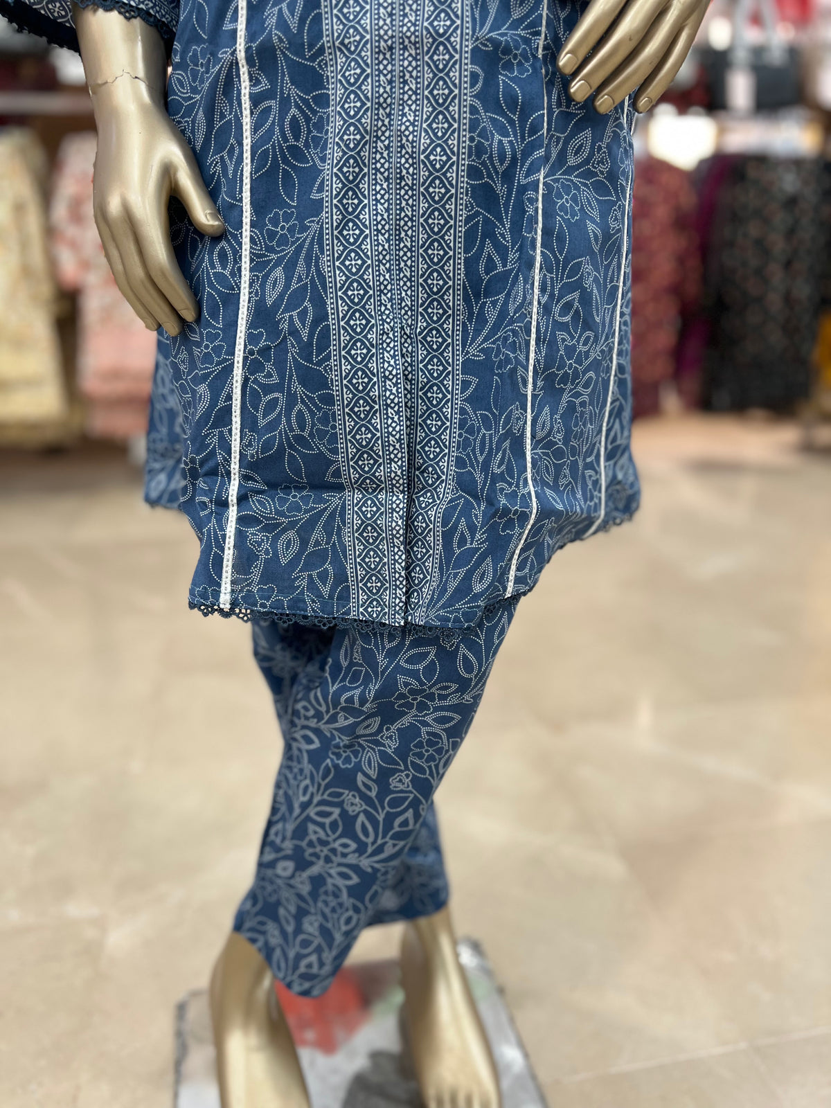 Girls Printed Airline Frock 2-Piece Suit – Original Bin Saeed Lawn