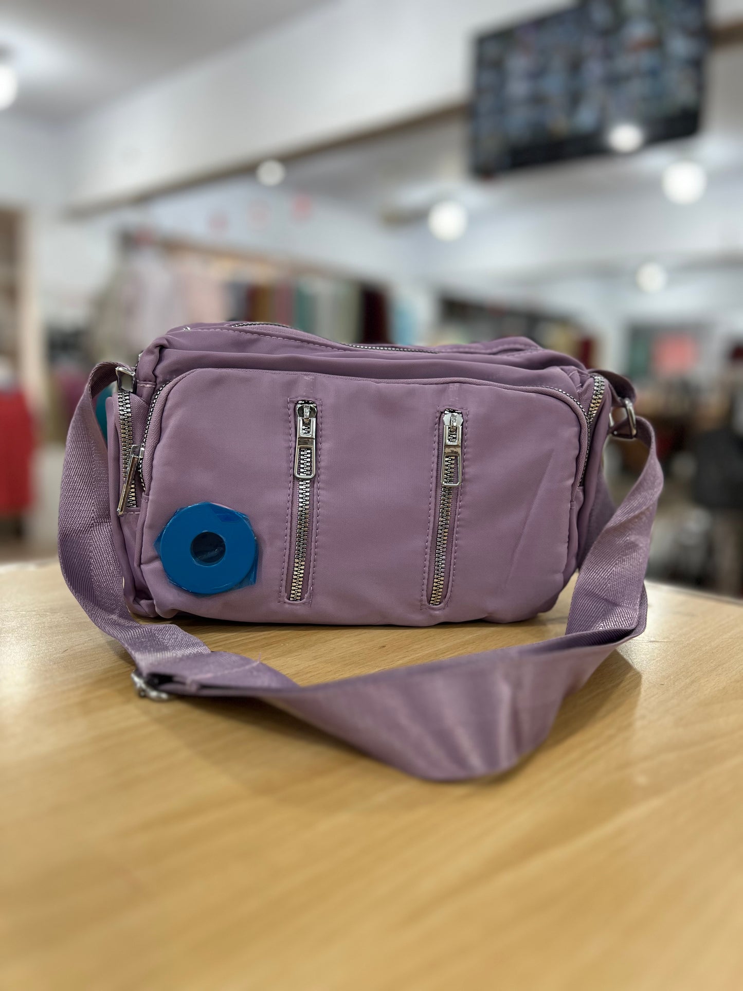 Premium Parachute Crossbody Travel Bag – Lightweight Multi-Pocket Shoulder Bag with Adjustable Strap