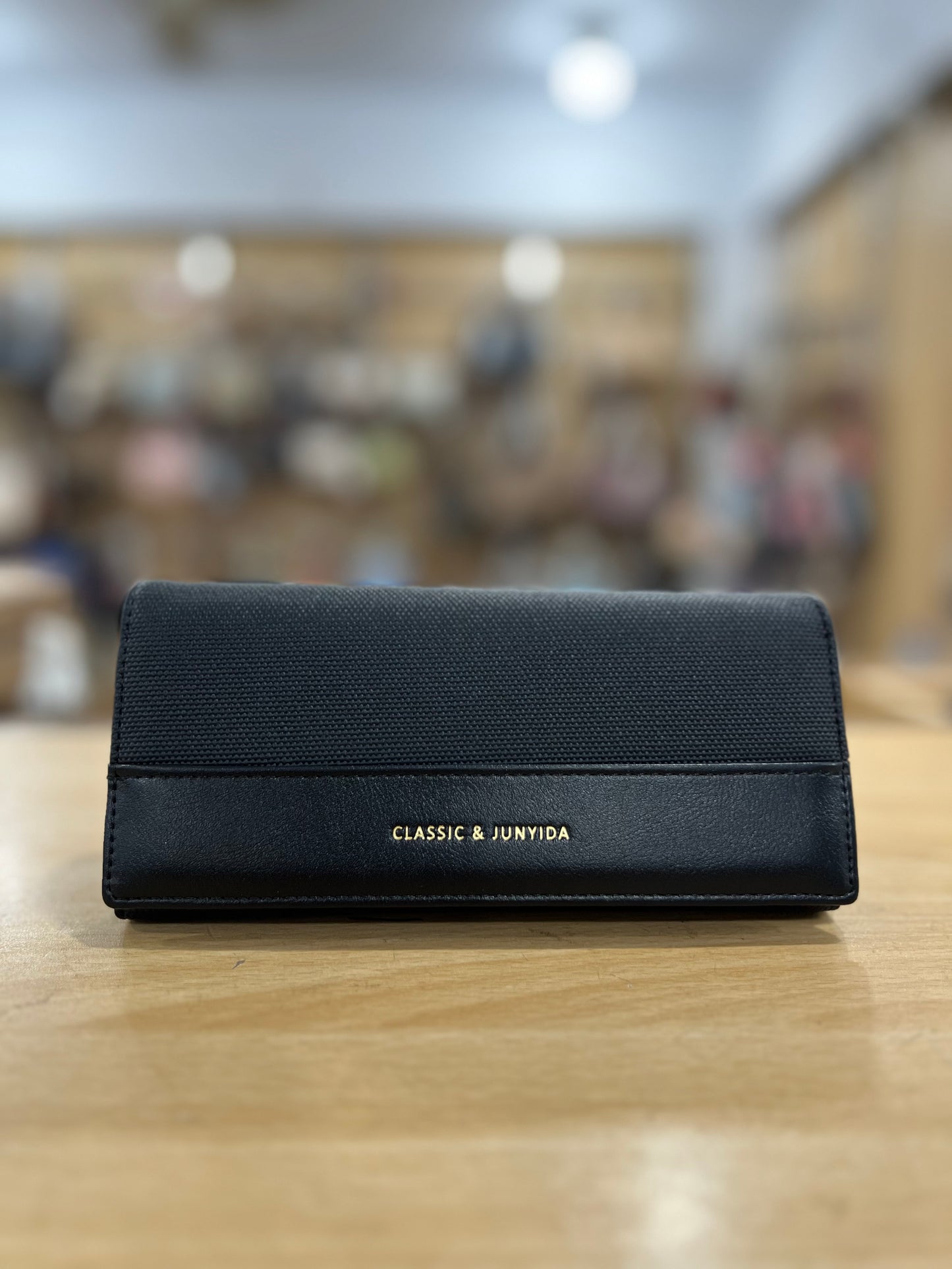 Elegant Flap Long Wallet for Women – Premium Textured Clutch Wallet