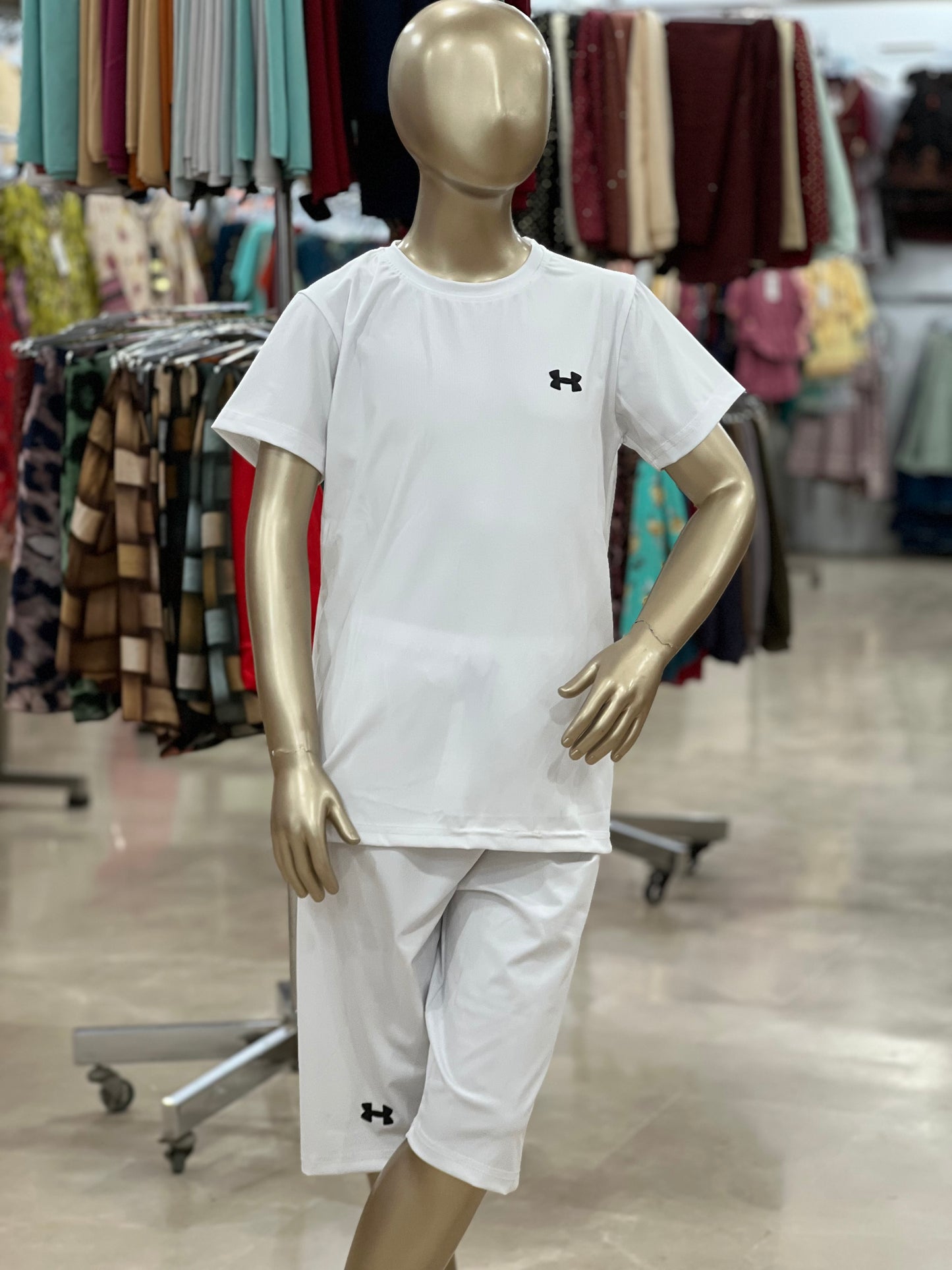 Boys Premium 2-Piece Summer Sportswear Suit – Half Sleeve T-Shirt & Shorts Set