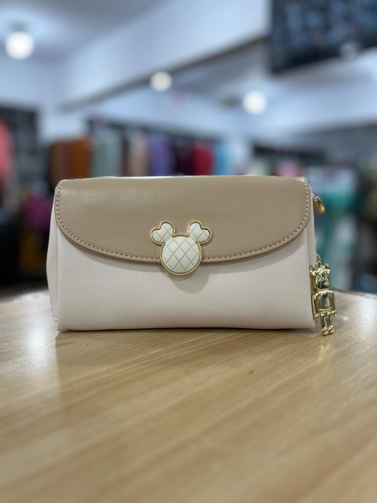 China Imported Premium Crossbody Purse with Long Belt