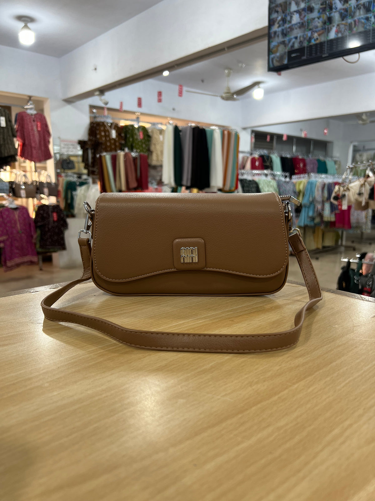 China Imported Stylish Crossbody Purse – 2 Belts