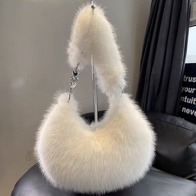 FURRY SHOULDER BAG