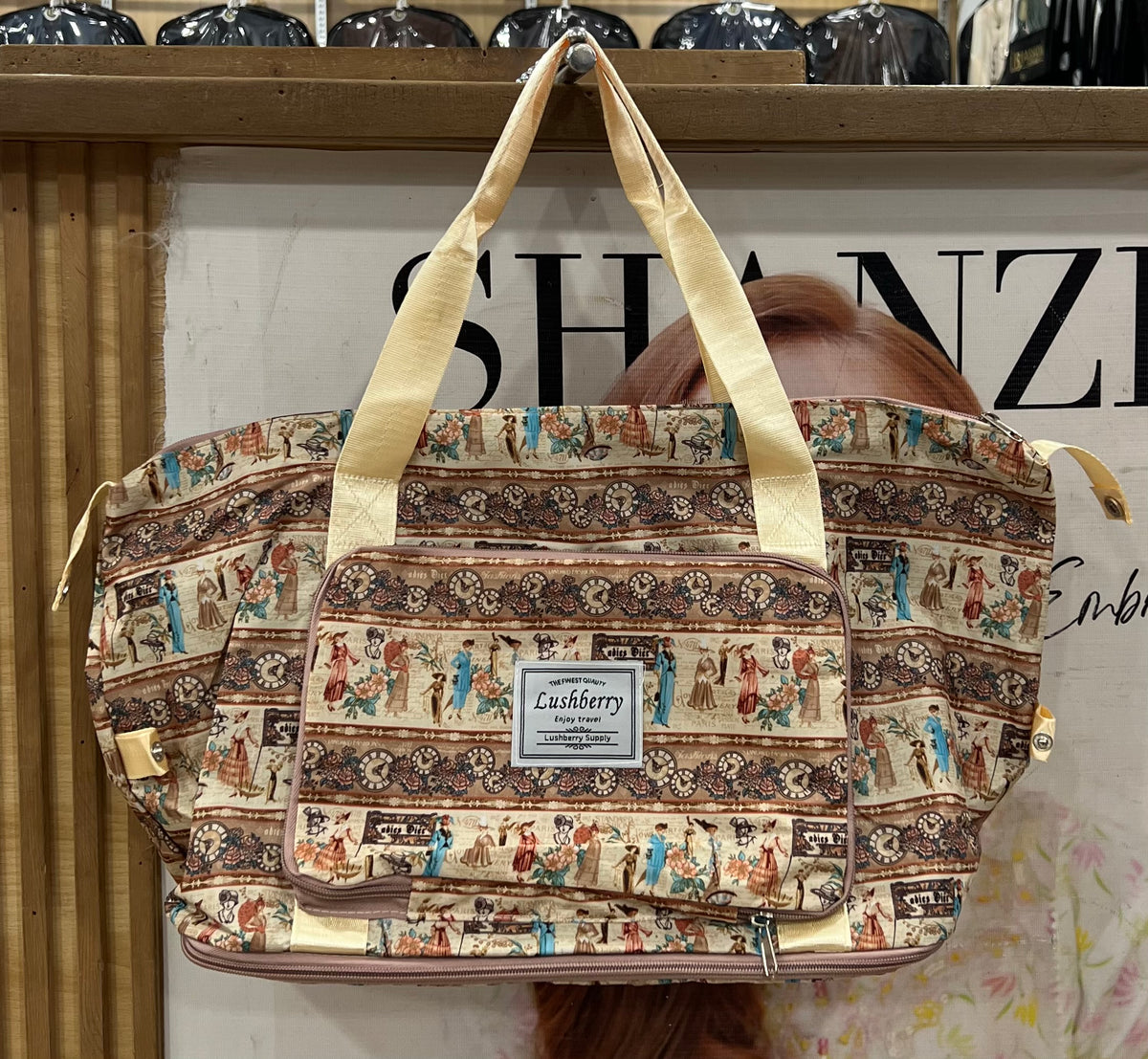 Stylish Parachute Fabric Mother Bag & Travel Bag