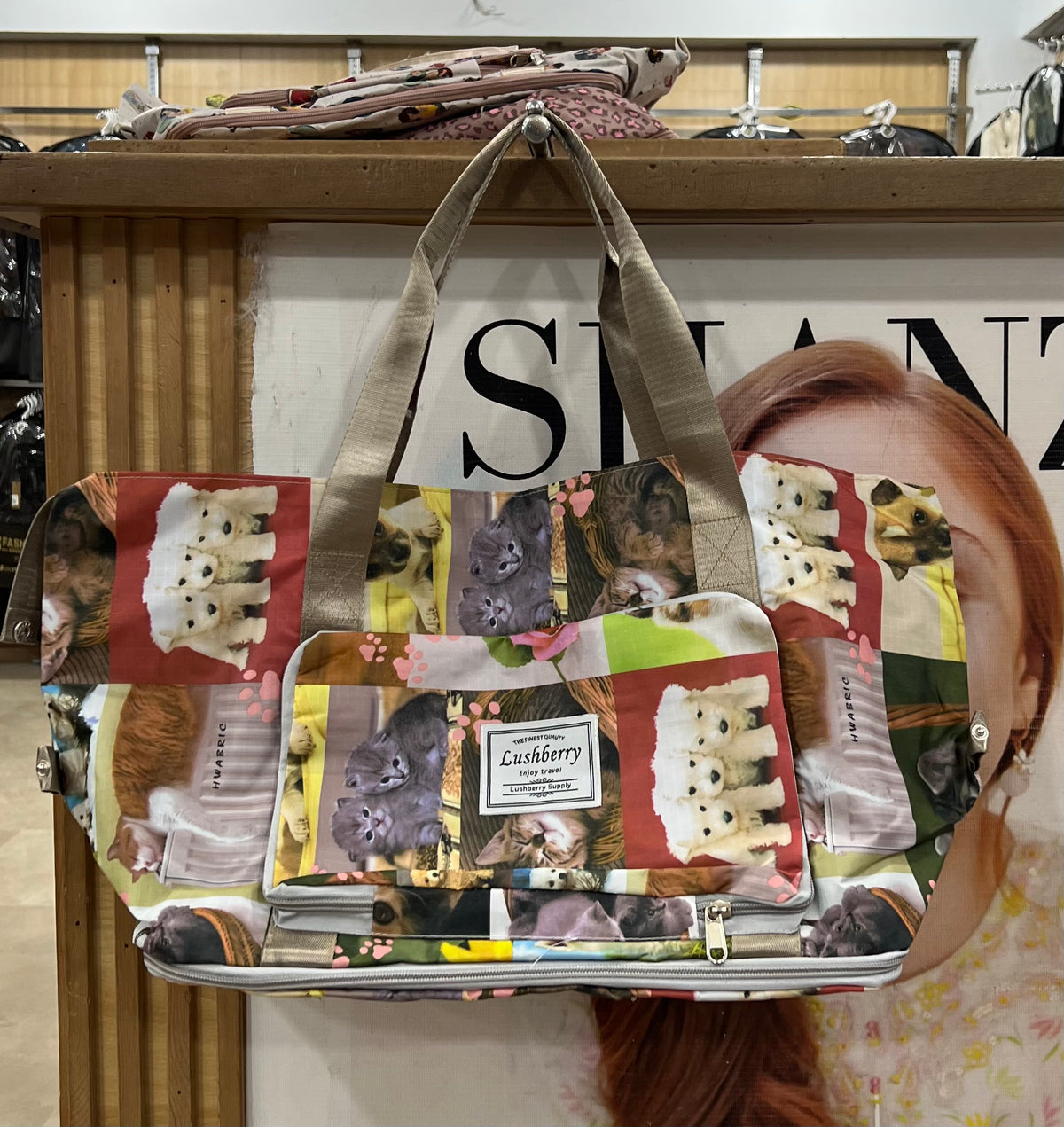 Stylish Parachute Fabric Mother Bag & Travel Bag