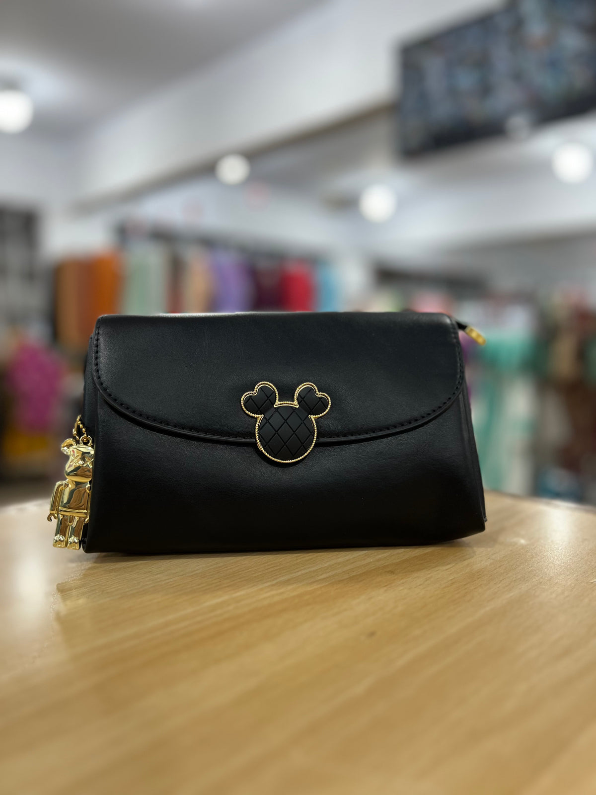 China Imported Premium Crossbody Purse with Long Belt