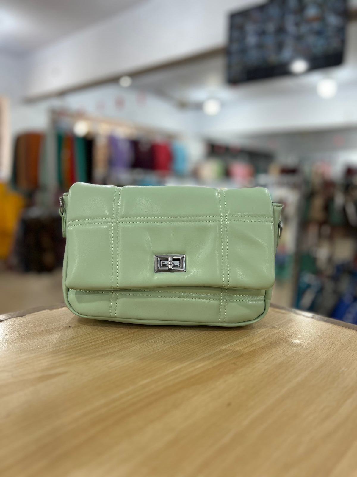 Soft Touch Crossbody Bag with Dual Belts