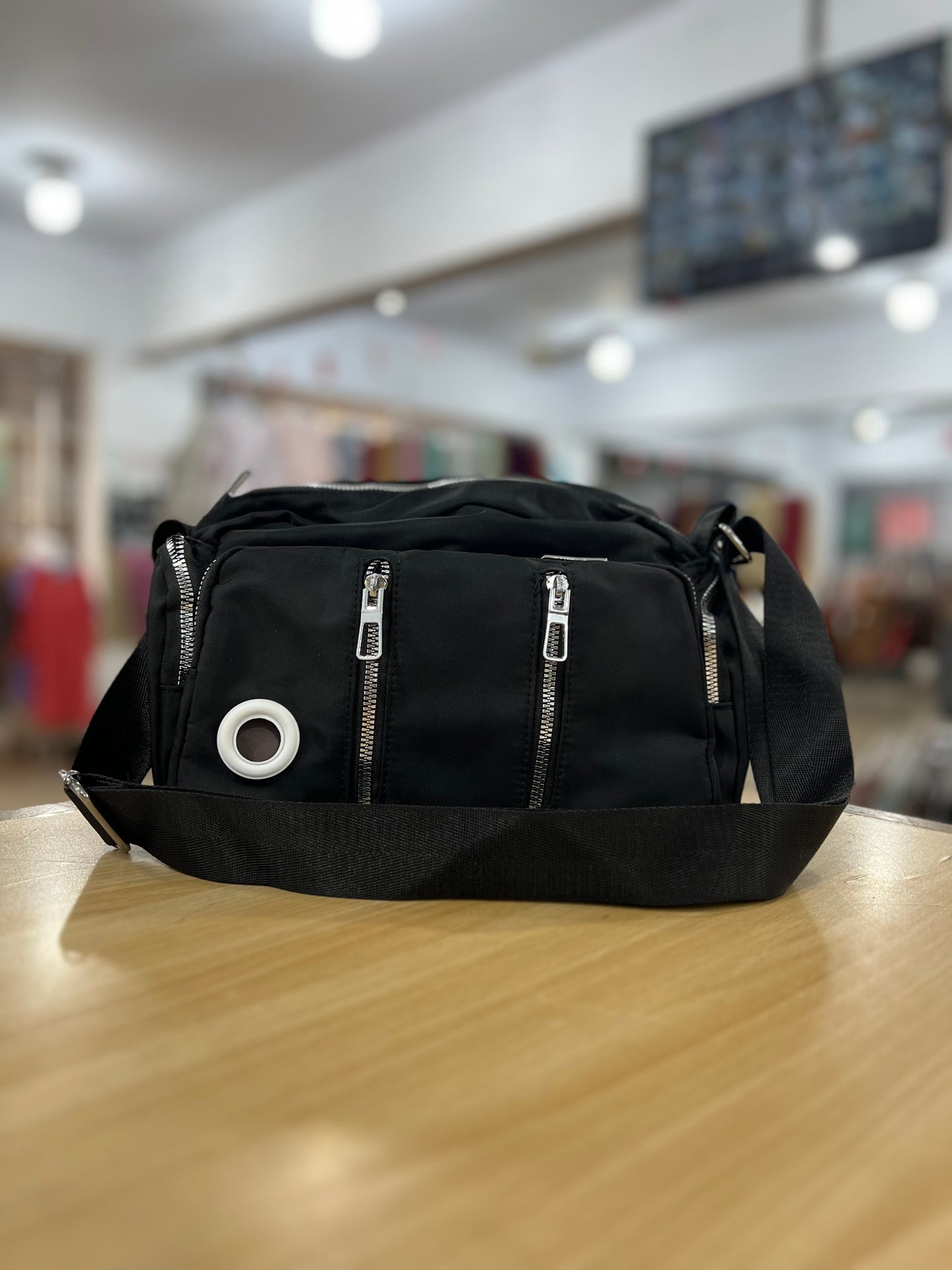Premium Parachute Crossbody Travel Bag – Lightweight Multi-Pocket Shoulder Bag with Adjustable Strap