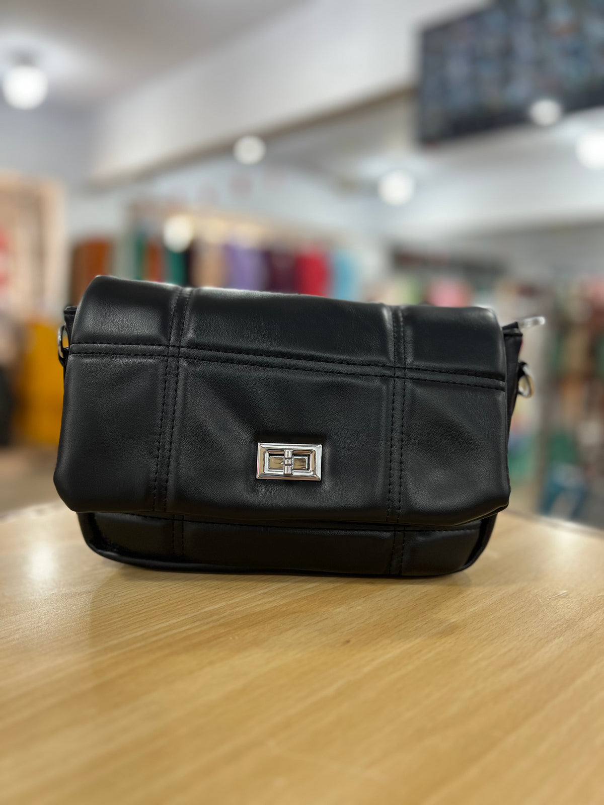 Soft Touch Crossbody Bag with Dual Belts