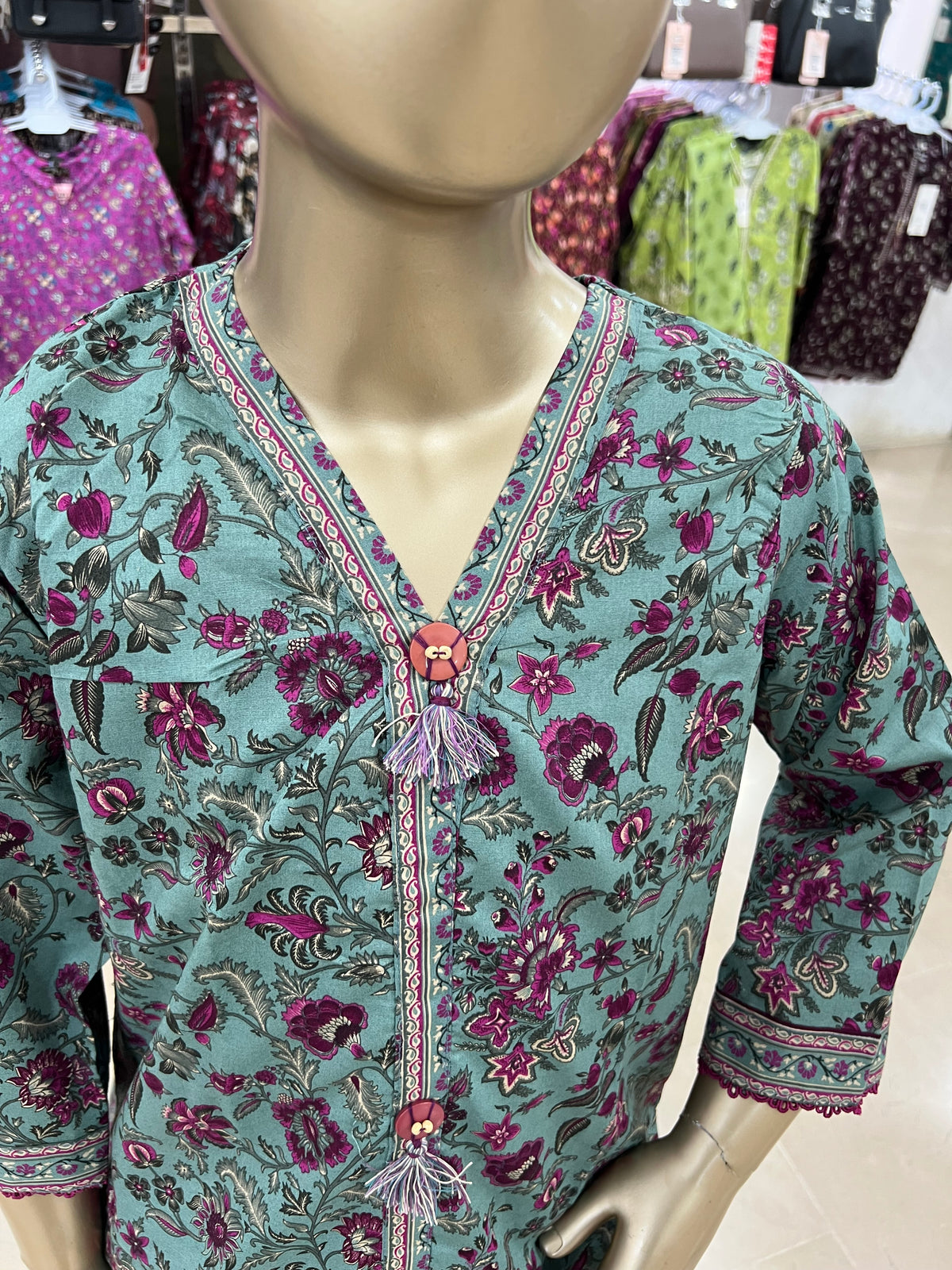 Bin Saeed Original Lawn Printed 2-Piece Suit – Girls Collection