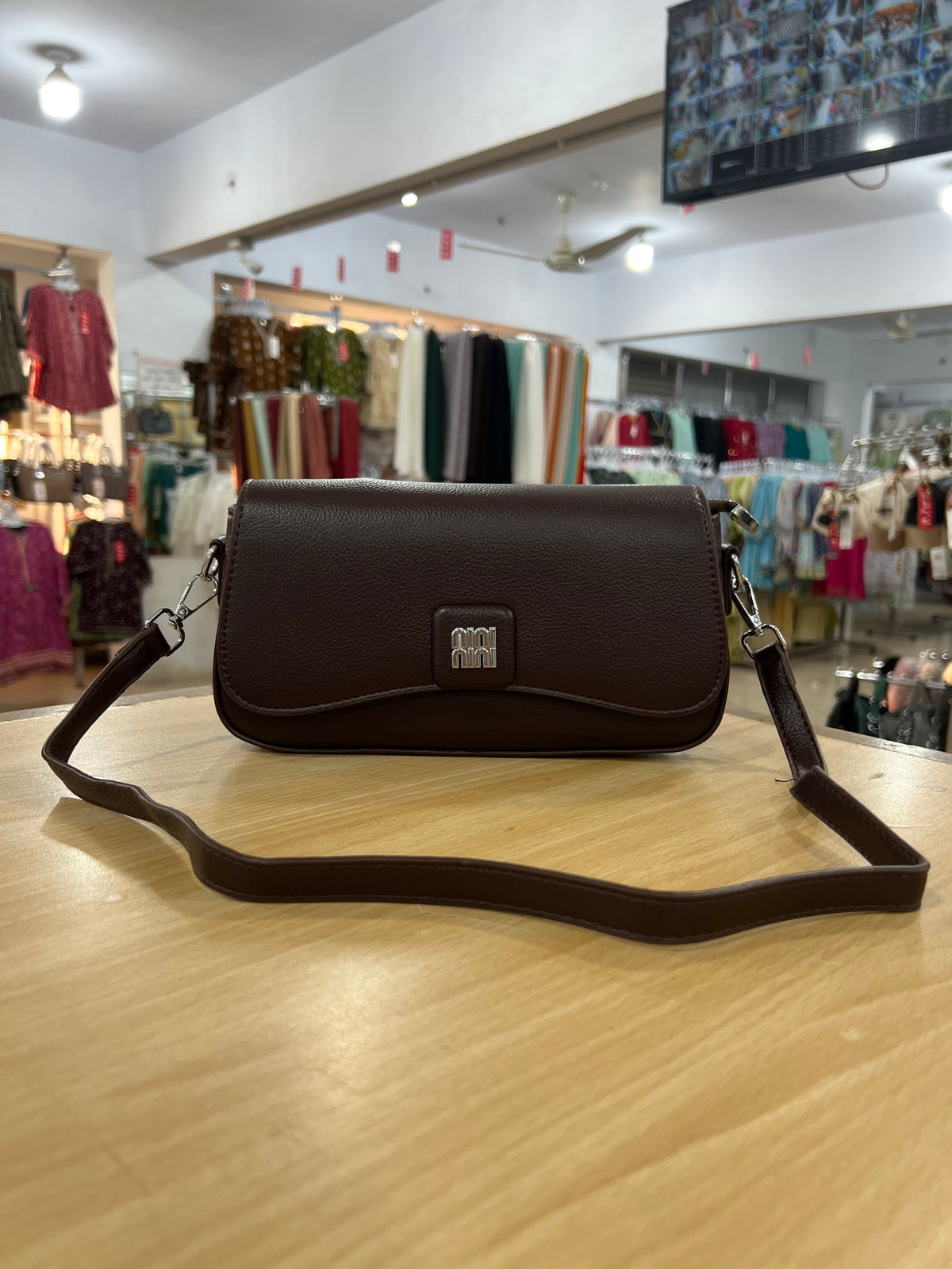 China Imported Stylish Crossbody Purse – 2 Belts