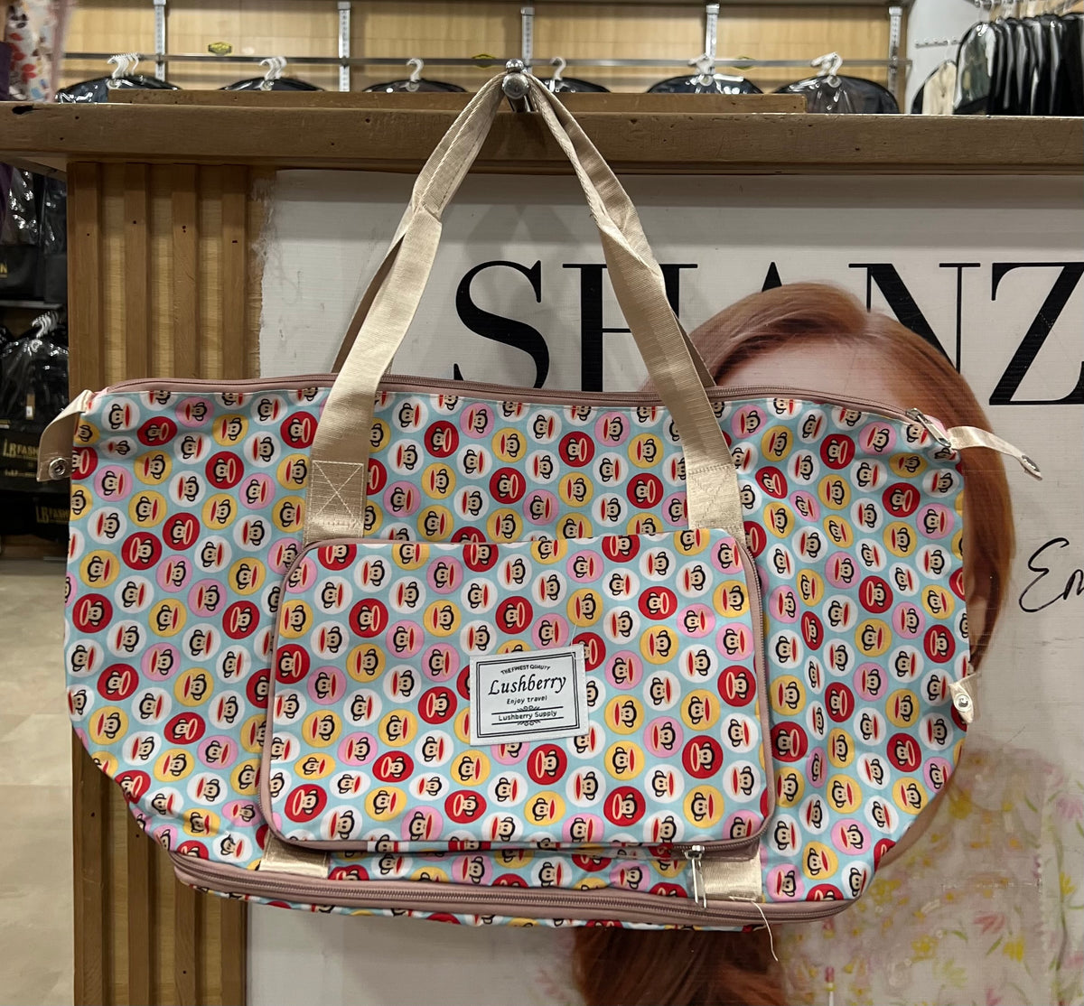 Stylish Parachute Fabric Mother Bag & Travel Bag