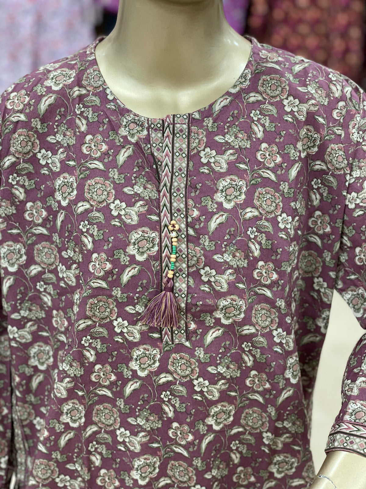 Girls’ Printed 2-Piece Lawn Suit