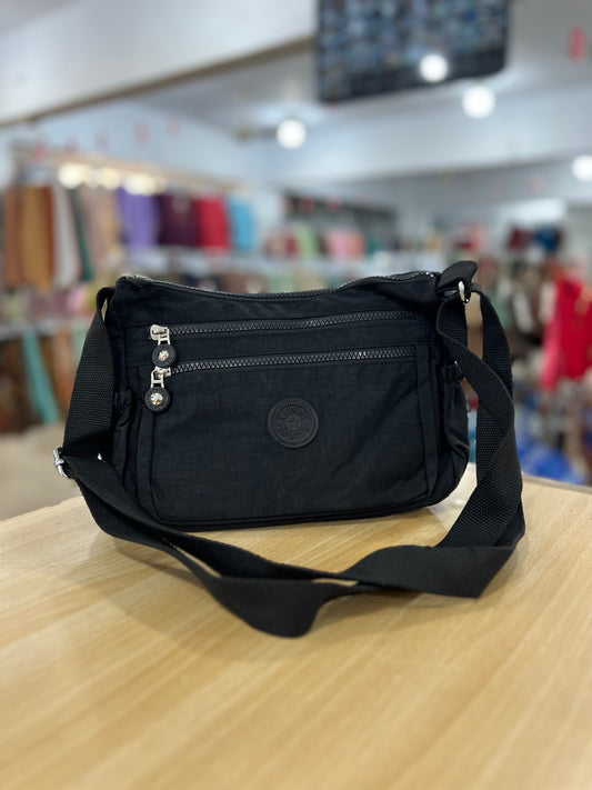 Imported Parachute Multi-Pocket Crossbody Bag