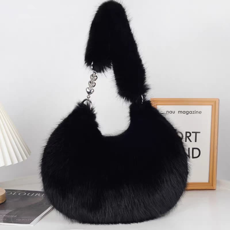 FURRY SHOULDER BAG