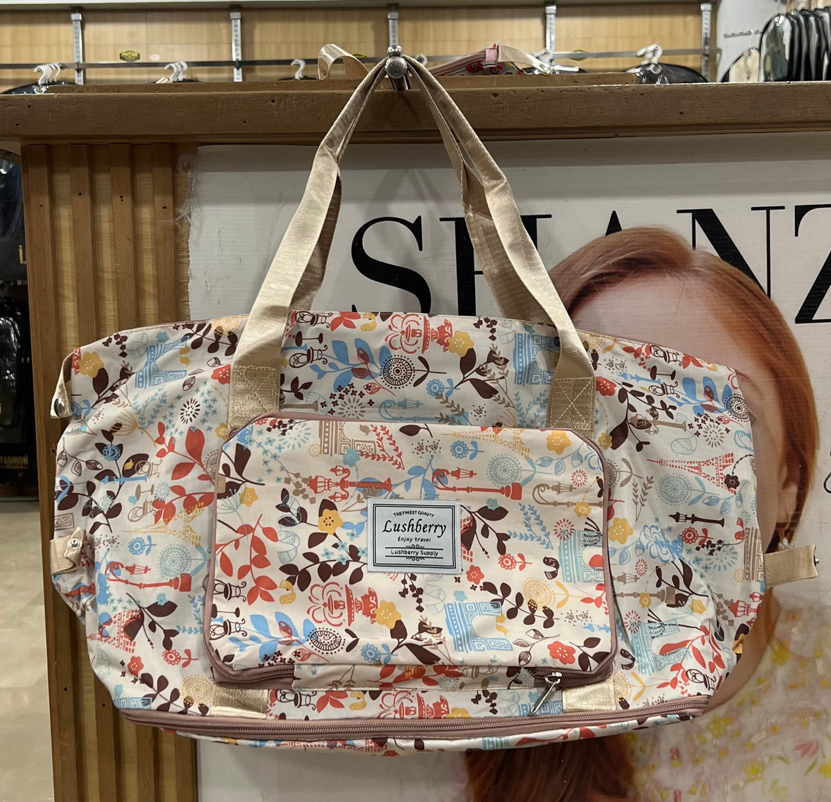 Stylish Parachute Fabric Mother Bag & Travel Bag