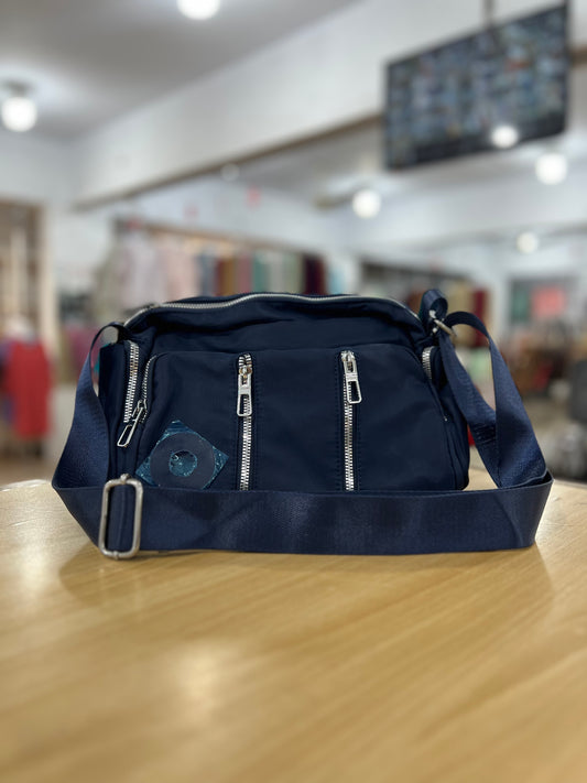 Premium Parachute Crossbody Travel Bag – Lightweight Multi-Pocket Shoulder Bag with Adjustable Strap